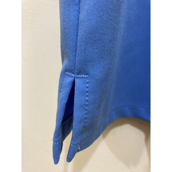 Figs Catrina Scrub Top M Ceil Blue Aya Healthcare Embroider Nurse Doctor Medical - Picture 5 of 11